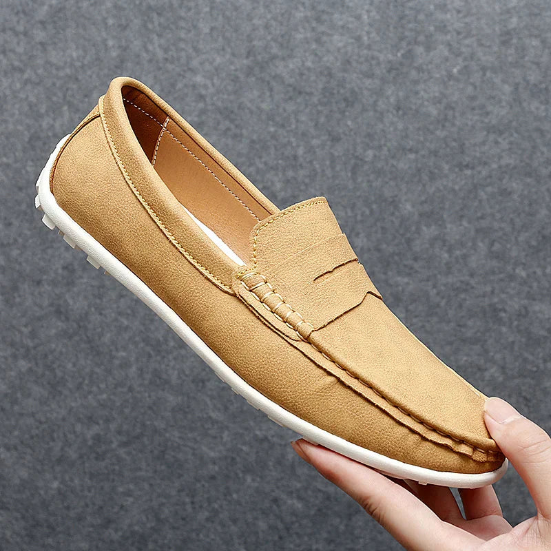 Mocasines de Cuero Genuino Travor