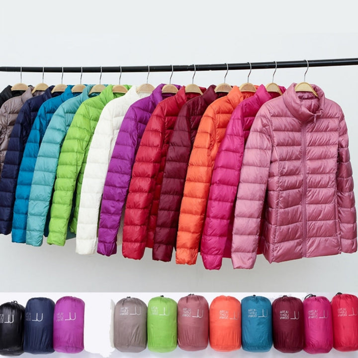 Aurora - Nueva Chaqueta Ultraligera con Plumón de Pato Blanco