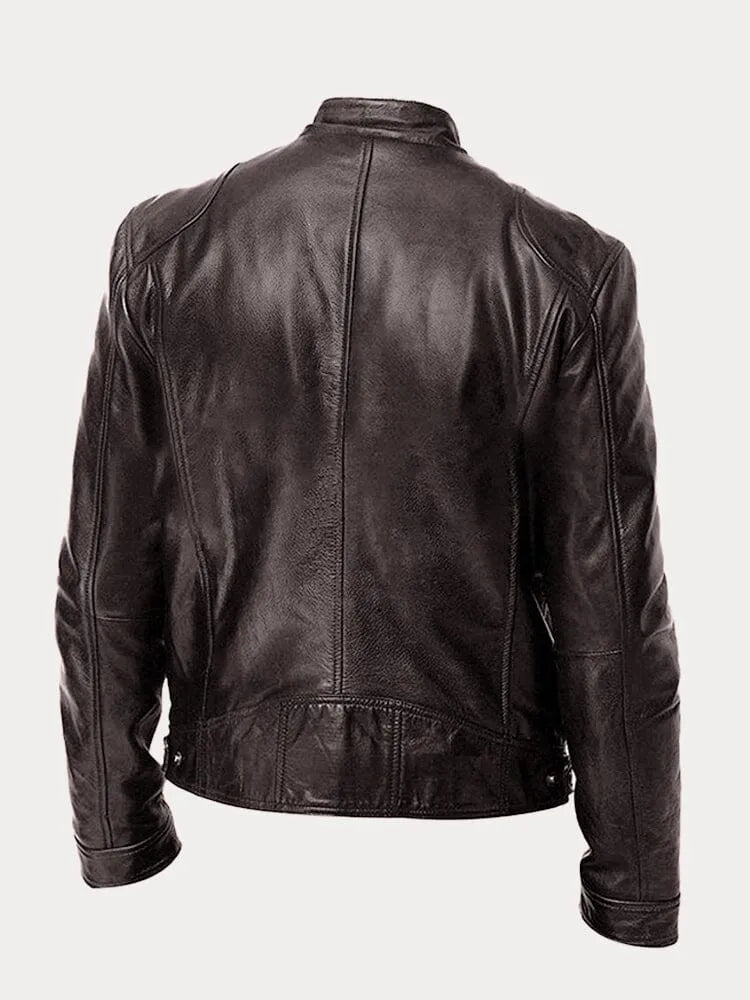 Robert | Chaqueta Casual de Cuero
