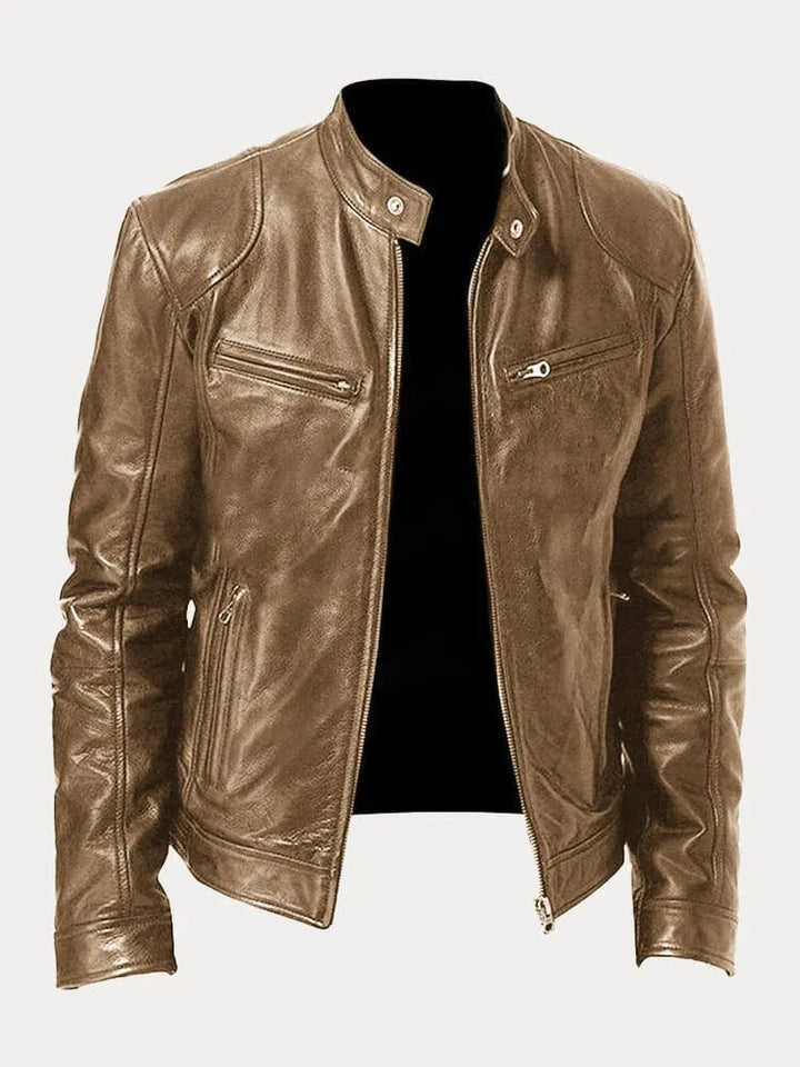 Robert | Chaqueta Casual de Cuero