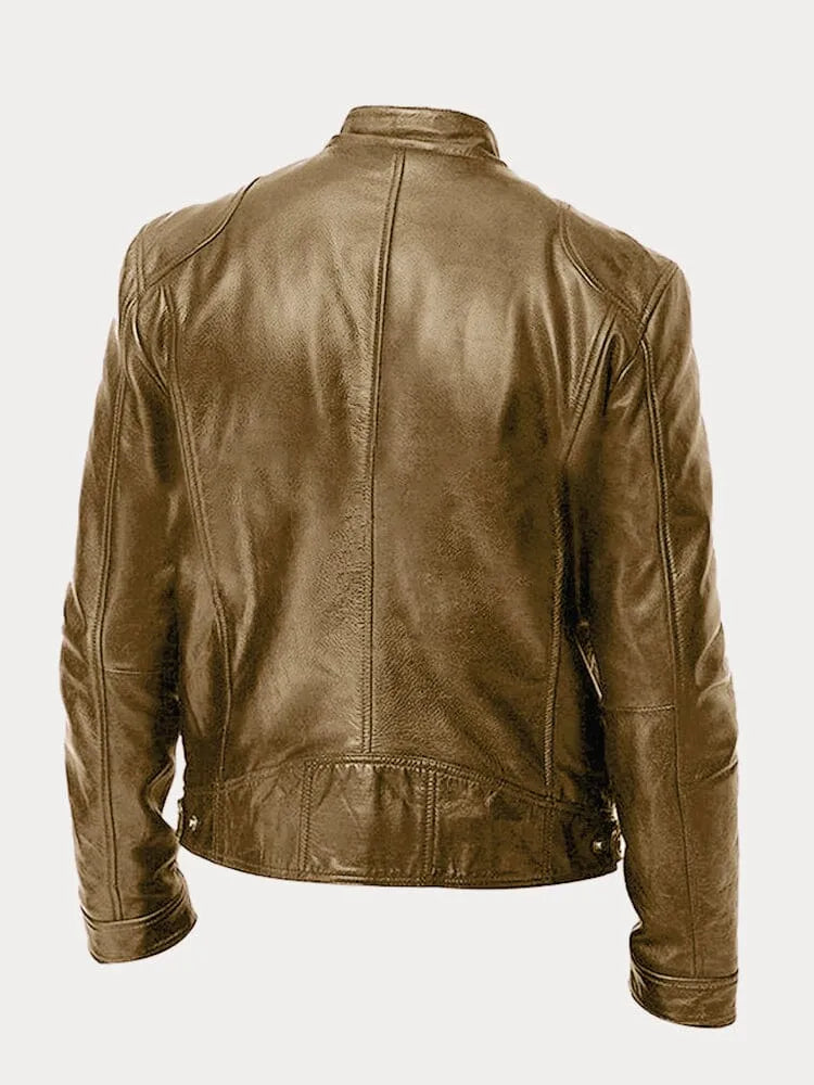 Robert | Chaqueta Casual de Cuero