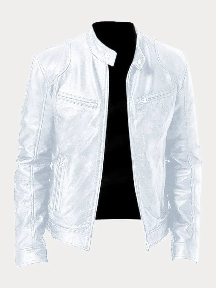 Robert | Chaqueta Casual de Cuero