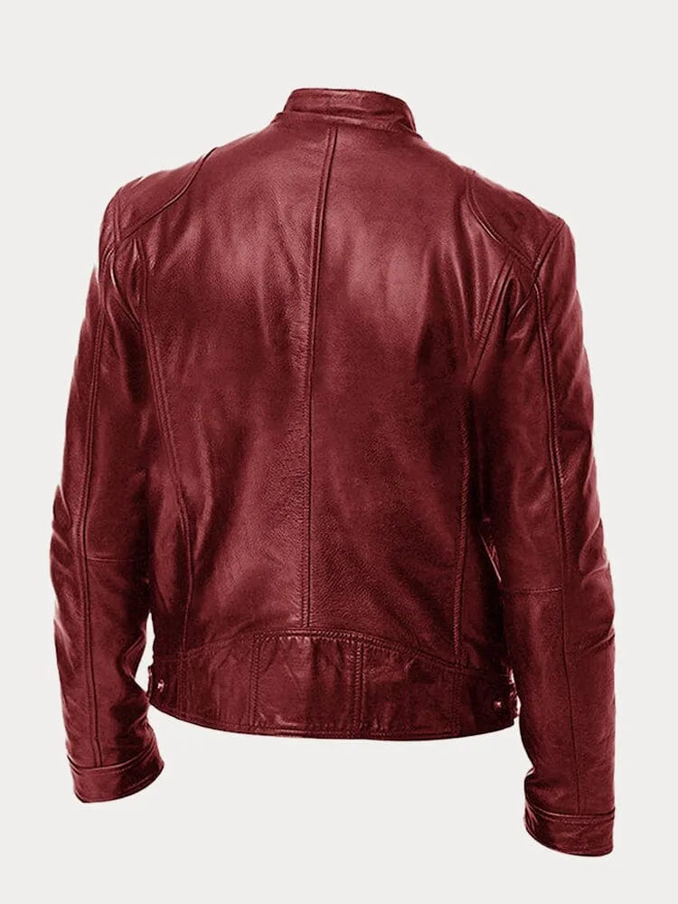 Robert | Chaqueta Casual de Cuero