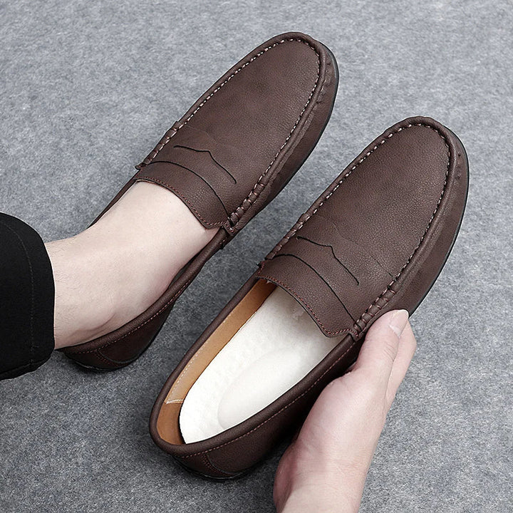 Mocasines de Cuero Genuino Travor