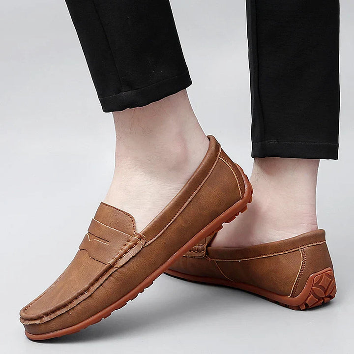 Mocasines de Cuero Genuino Travor