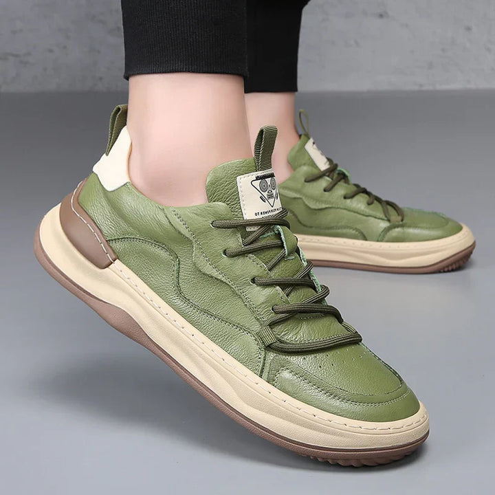 Zapatillas italianas Noble de cuero genuino
