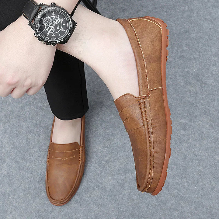 Mocasines de Cuero Genuino Travor