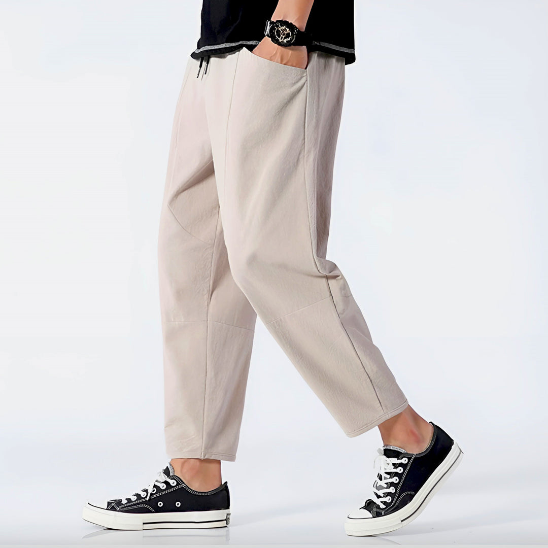 Pantalones urbanos cortos de algodón