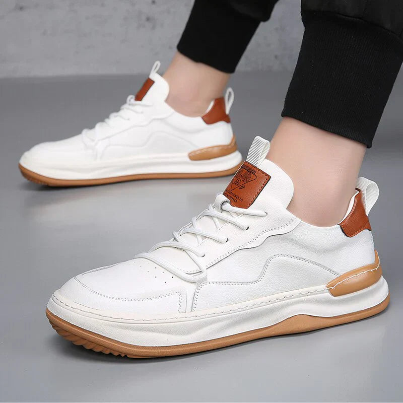 Zapatillas italianas Noble de cuero genuino