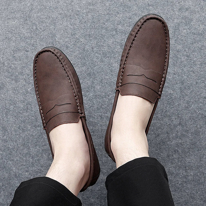 Mocasines de Cuero Genuino Travor