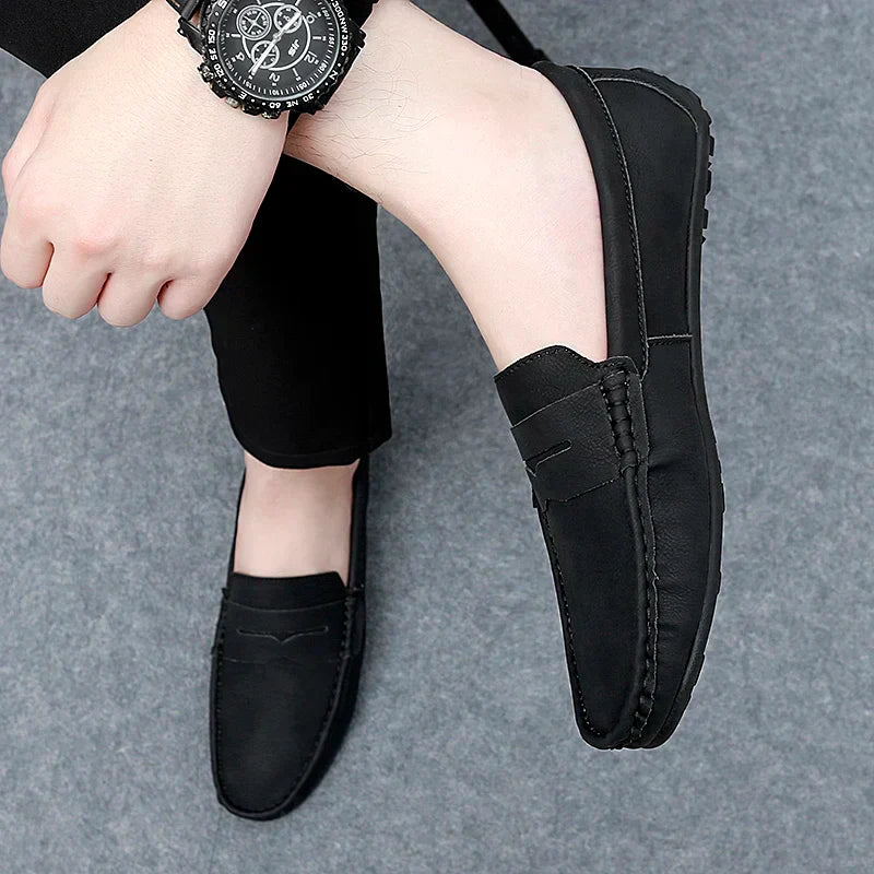 Mocasines de Cuero Genuino Travor