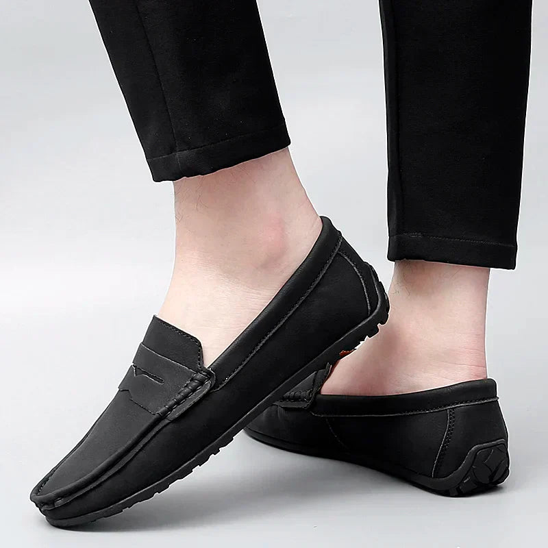 Mocasines de Cuero Genuino Travor