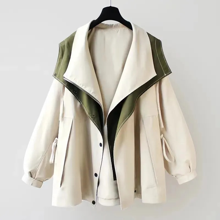 Scarlett | Abrigo Trench Impermeable Elegante