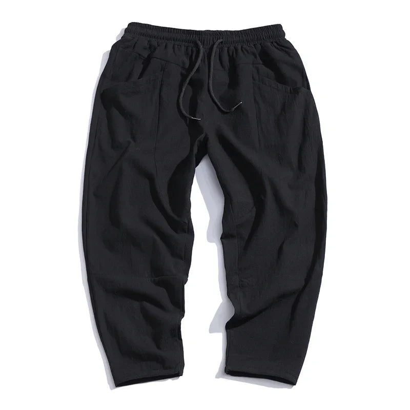 Pantalones urbanos cortos de algodón