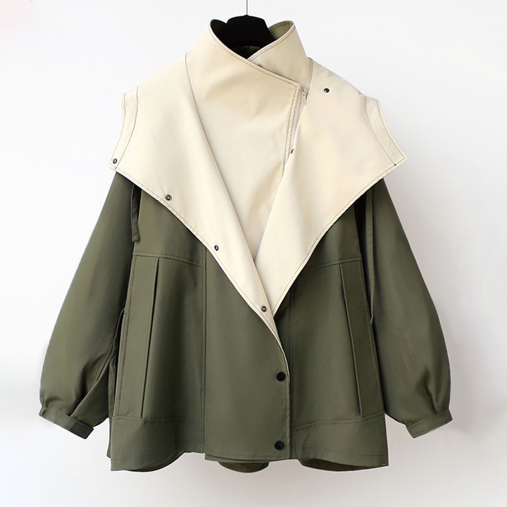 Scarlett | Abrigo Trench Impermeable Elegante
