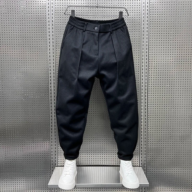 MARCELLO | Pantalones elegantes jaspeados