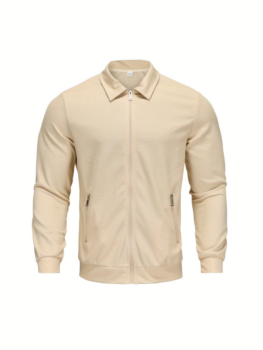 Marvin – Chaqueta Casual de Poliéster con Cierre