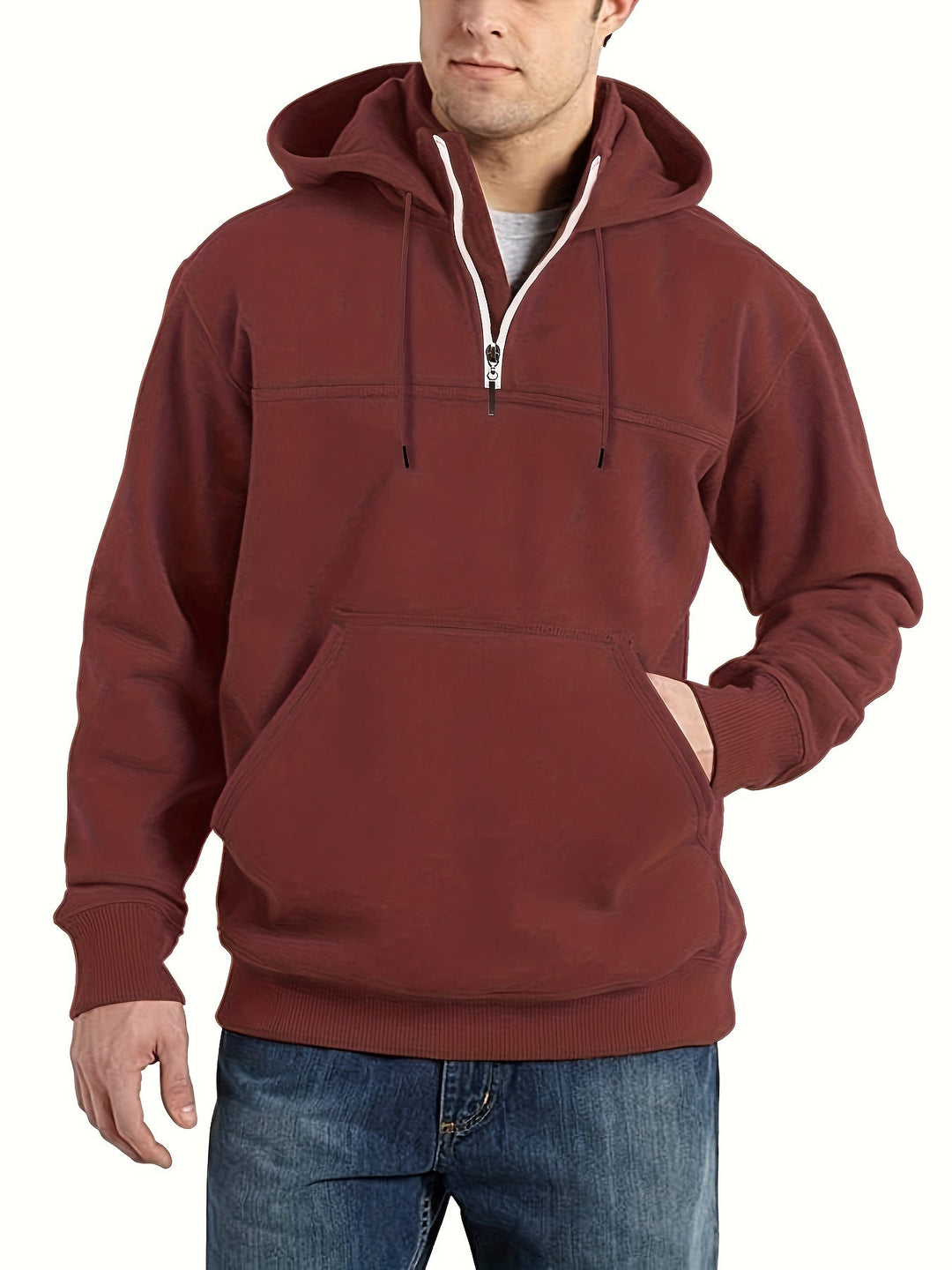 Shane – Sudadera con Capucha de Manga Larga con Bolsillo