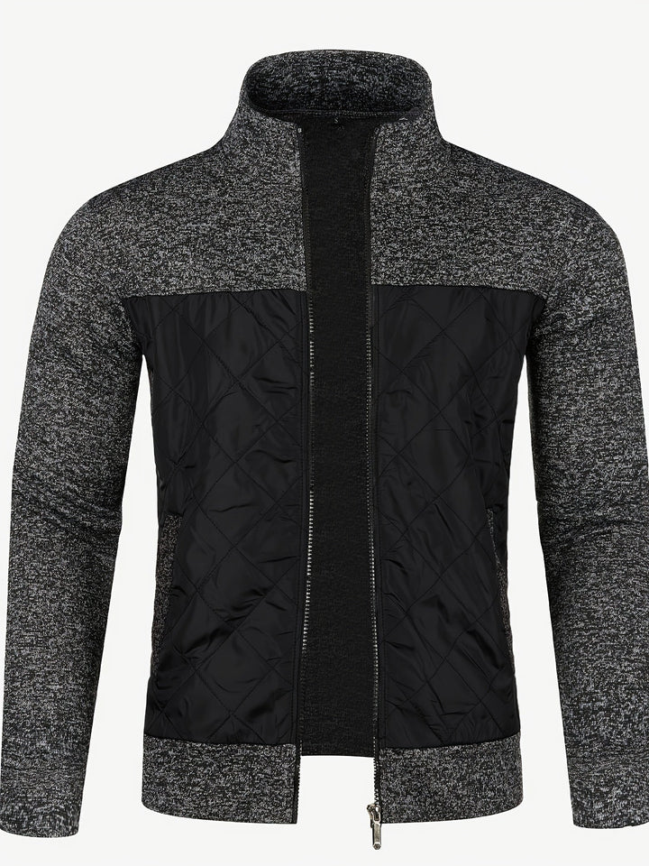 Grzegorz – Chaqueta de Punto de Manga Larga con Cremallera