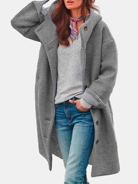 Roxanne | Chaqueta Exterior Acogedora con Botones
