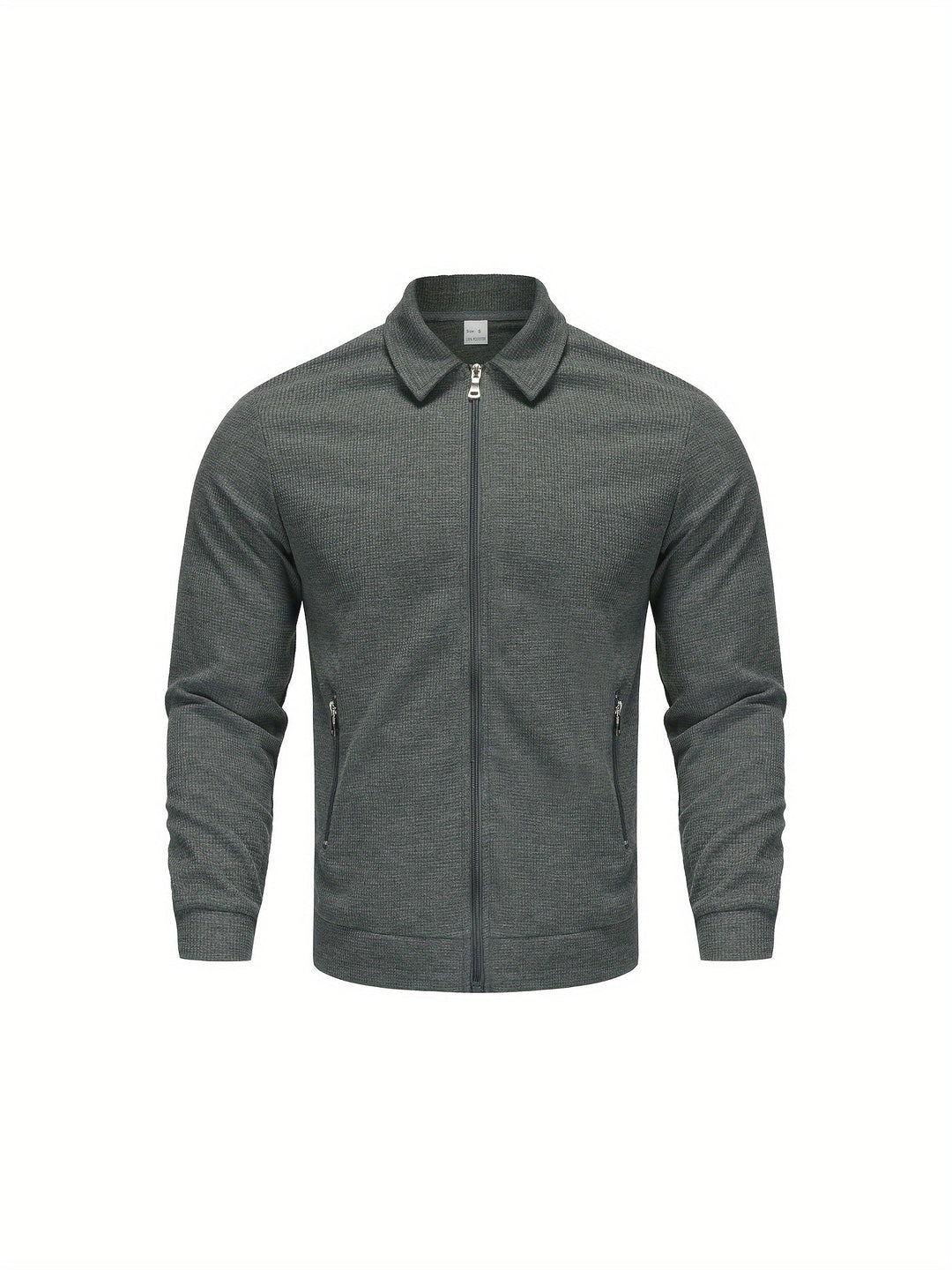 Marvin – Chaqueta Casual de Poliéster con Cierre