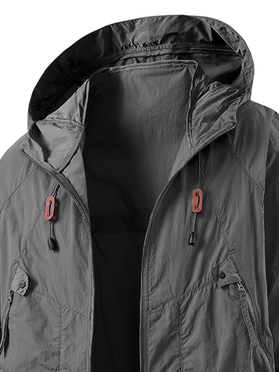 Carter - Rompevientos impermeable para exteriores con capucha ajustable