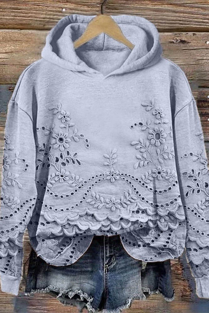 Sudadera con capucha Meadow Lace