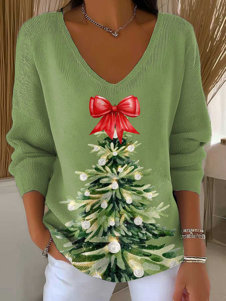 Suéter Pullover Navideño para Mujer