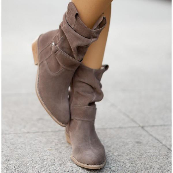 Alexis Botas de Gamuza