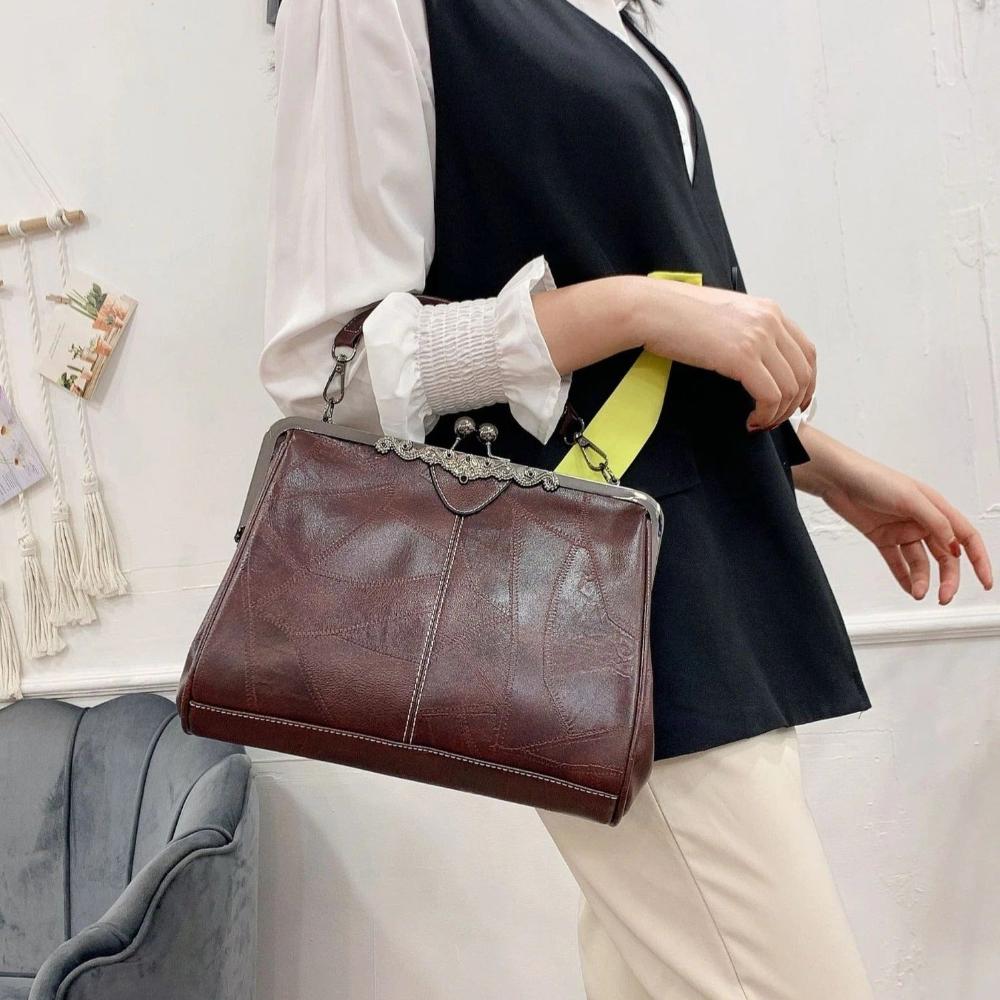 Mila | Bolso Bandolera Vintage con Cierre de Solapa
