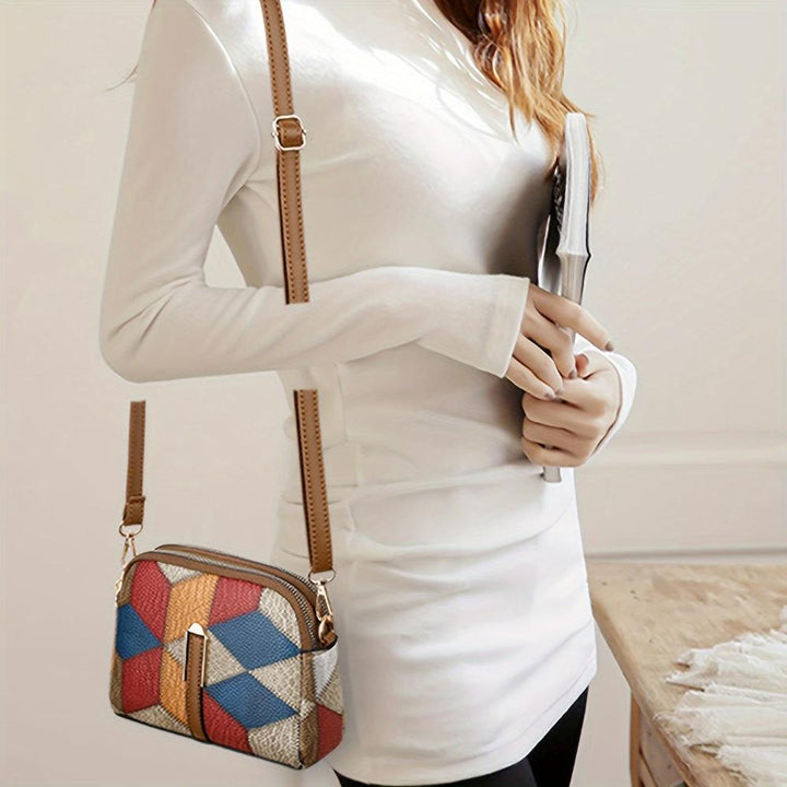 Luna | Mini Bolso Bandolera de Patchwork