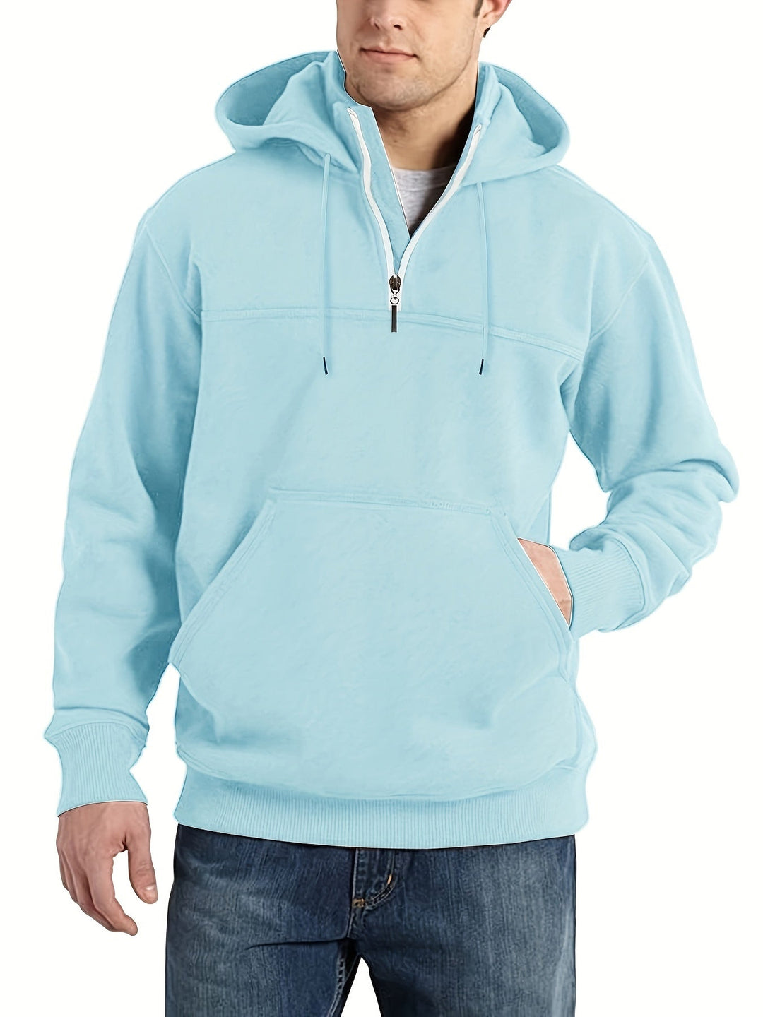 Shane – Sudadera con Capucha de Manga Larga con Bolsillo