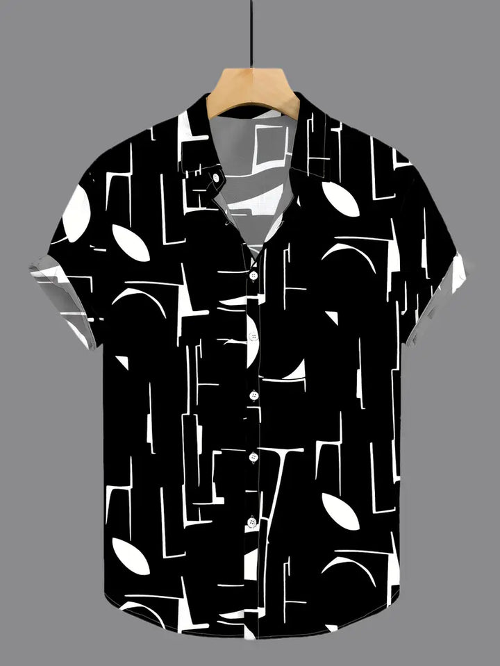 HOMBRE | CAMISA CASUAL DE MANGA CORTA