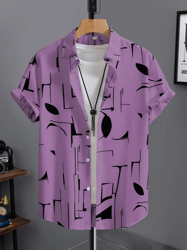 HOMBRE | CAMISA CASUAL DE MANGA CORTA