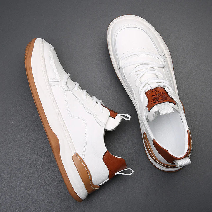 Zapatillas italianas Noble de cuero genuino