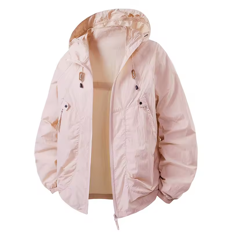 Carter - Rompevientos impermeable para exteriores con capucha ajustable