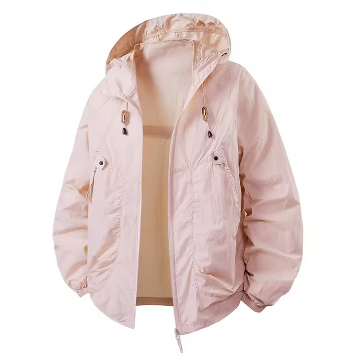 Carter - Rompevientos impermeable para exteriores con capucha ajustable