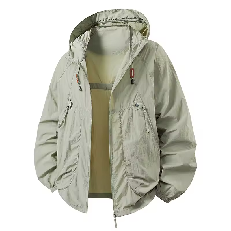 Carter - Rompevientos impermeable para exteriores con capucha ajustable