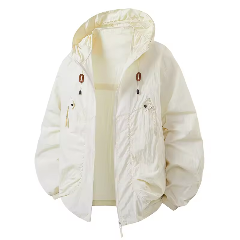 Carter - Rompevientos impermeable para exteriores con capucha ajustable