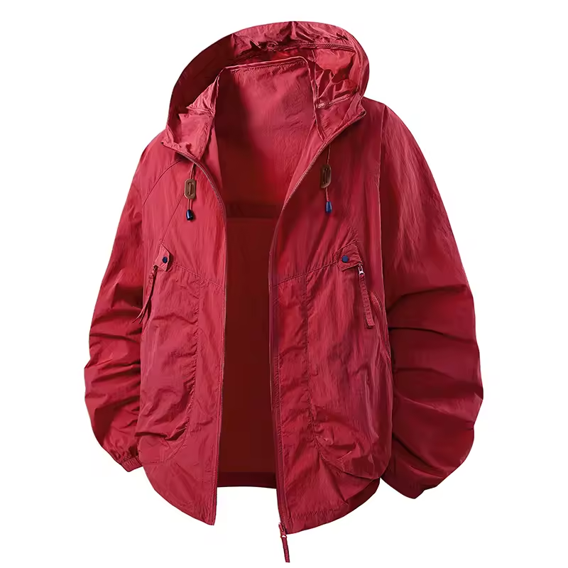 Carter - Rompevientos impermeable para exteriores con capucha ajustable