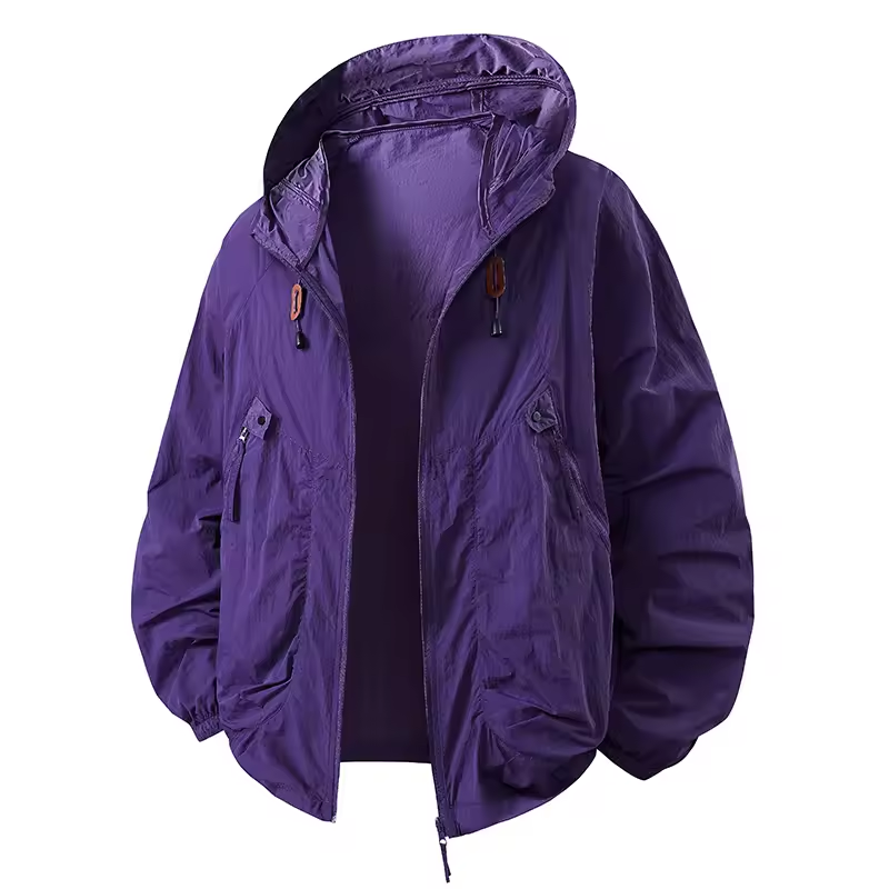 Carter - Rompevientos impermeable para exteriores con capucha ajustable