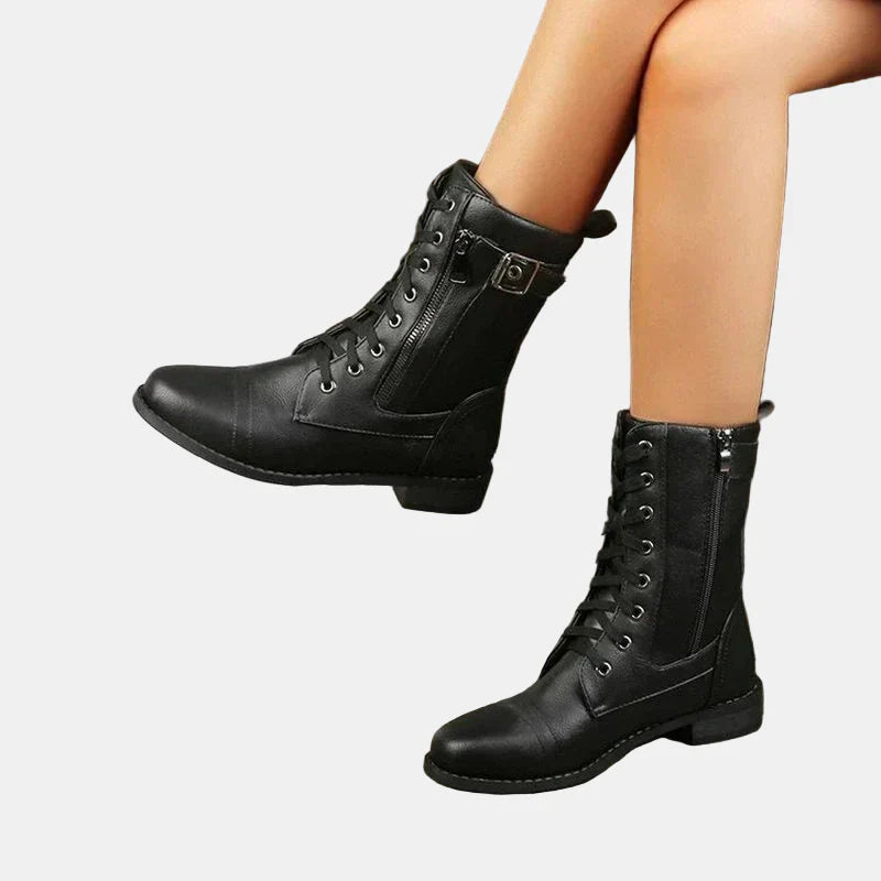 Bailey | Botas de Punta Redonda para Otoño