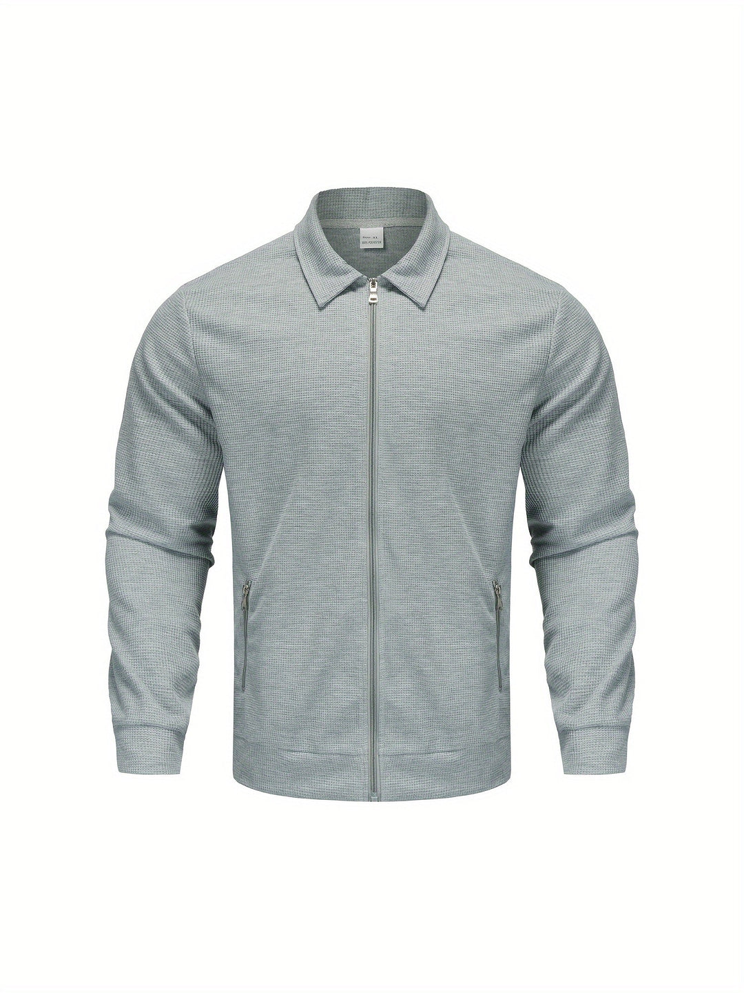 Marvin – Chaqueta Casual de Poliéster con Cierre