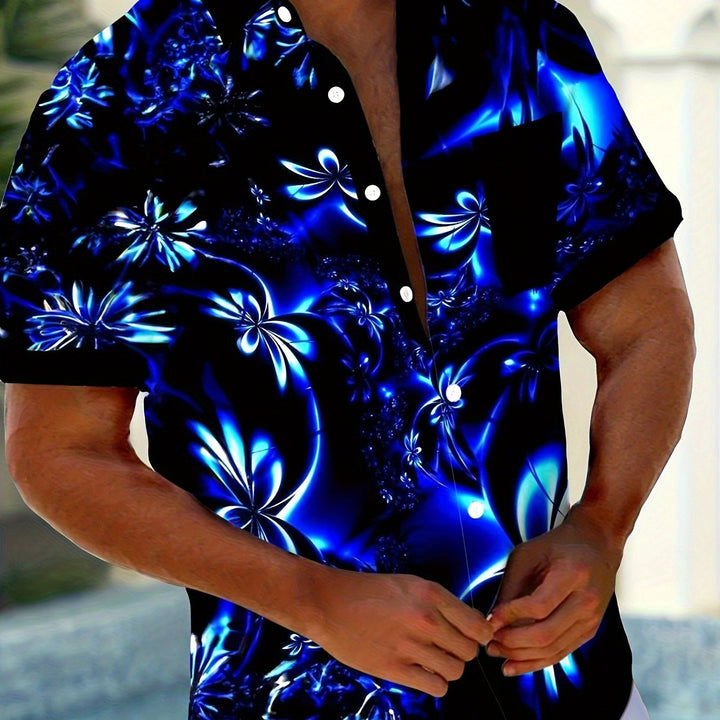 Jacob - Camisa floral de verano para hombre