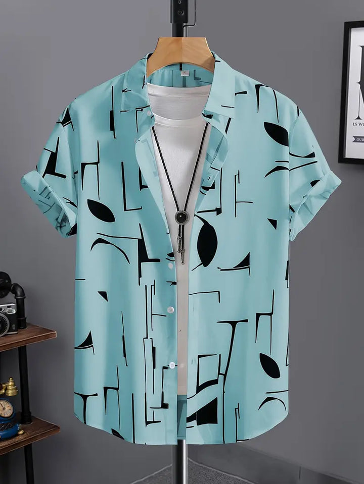 HOMBRE | CAMISA CASUAL DE MANGA CORTA