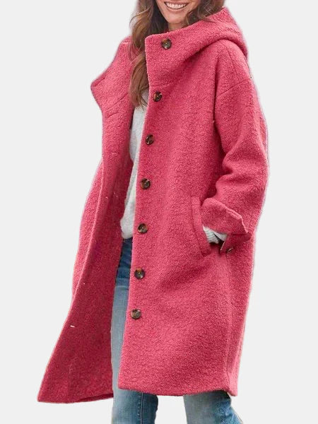 Roxanne | Chaqueta Exterior Acogedora con Botones