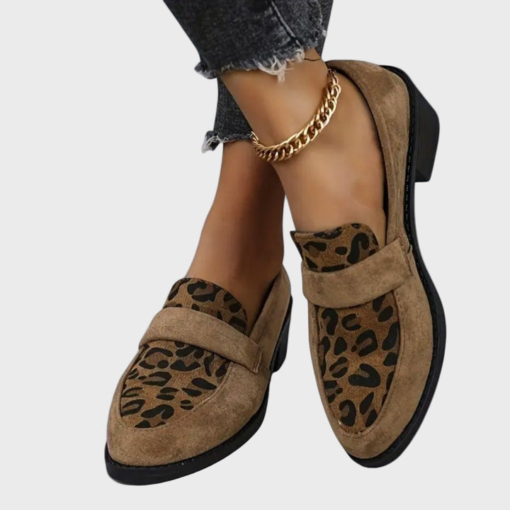 Mira | Flats Femeninos Leopardo