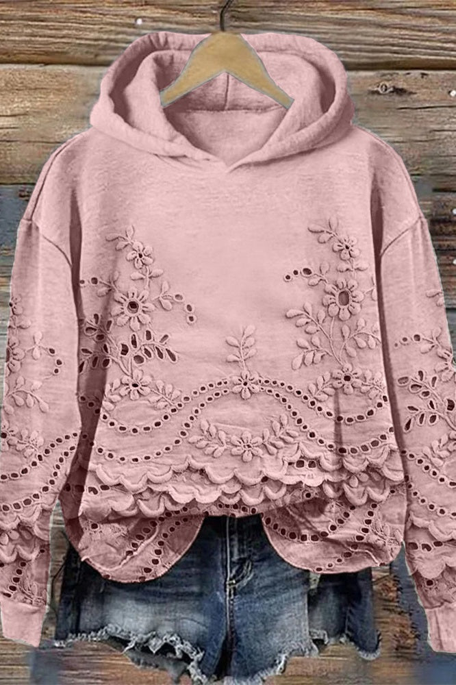 Sudadera con capucha Meadow Lace