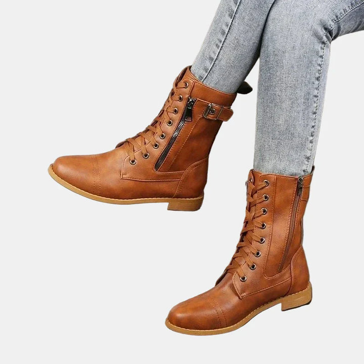 Bailey | Botas de Punta Redonda para Otoño