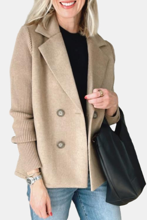 Athena | Abrigo Casual con Botones Elegante